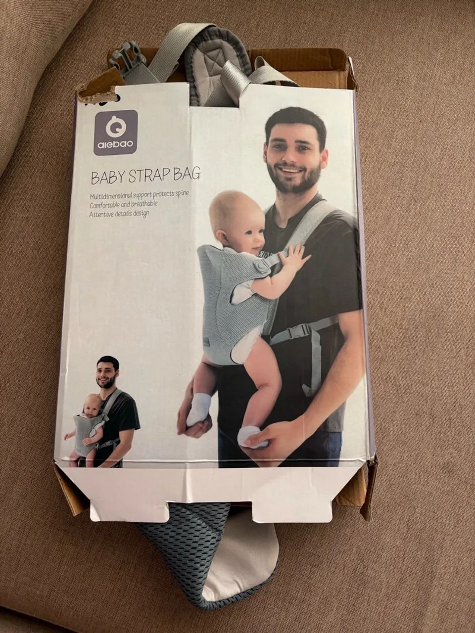 Canguru ergonômico para bebê 