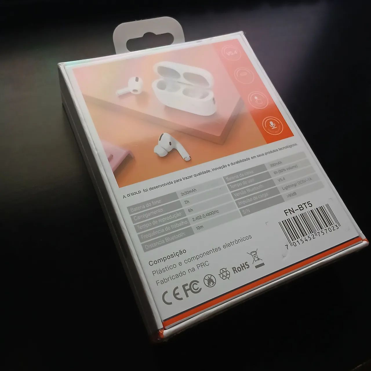 Fone Bluetooth A'GOLD PRO FN-BT5  - Foto 2