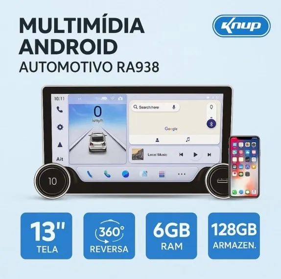 Multimídia KNUP RA-938