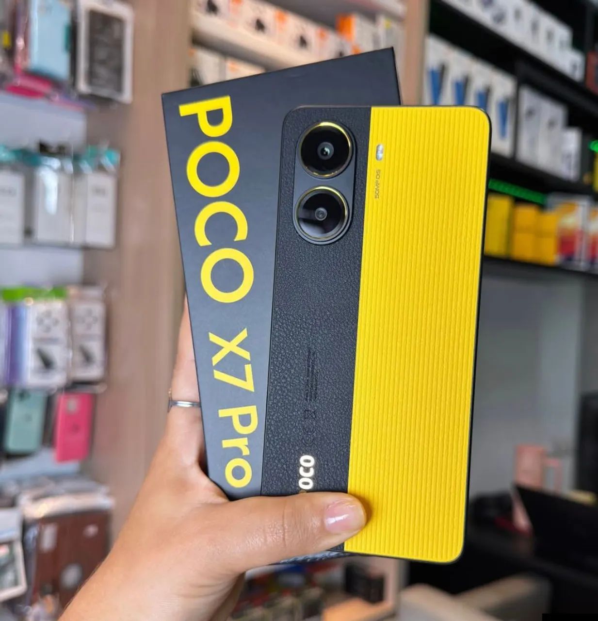 Xiaomi Poco X7 PRÓ 5G NFC 512/12 -- Amarelo ** Novo Lacrado