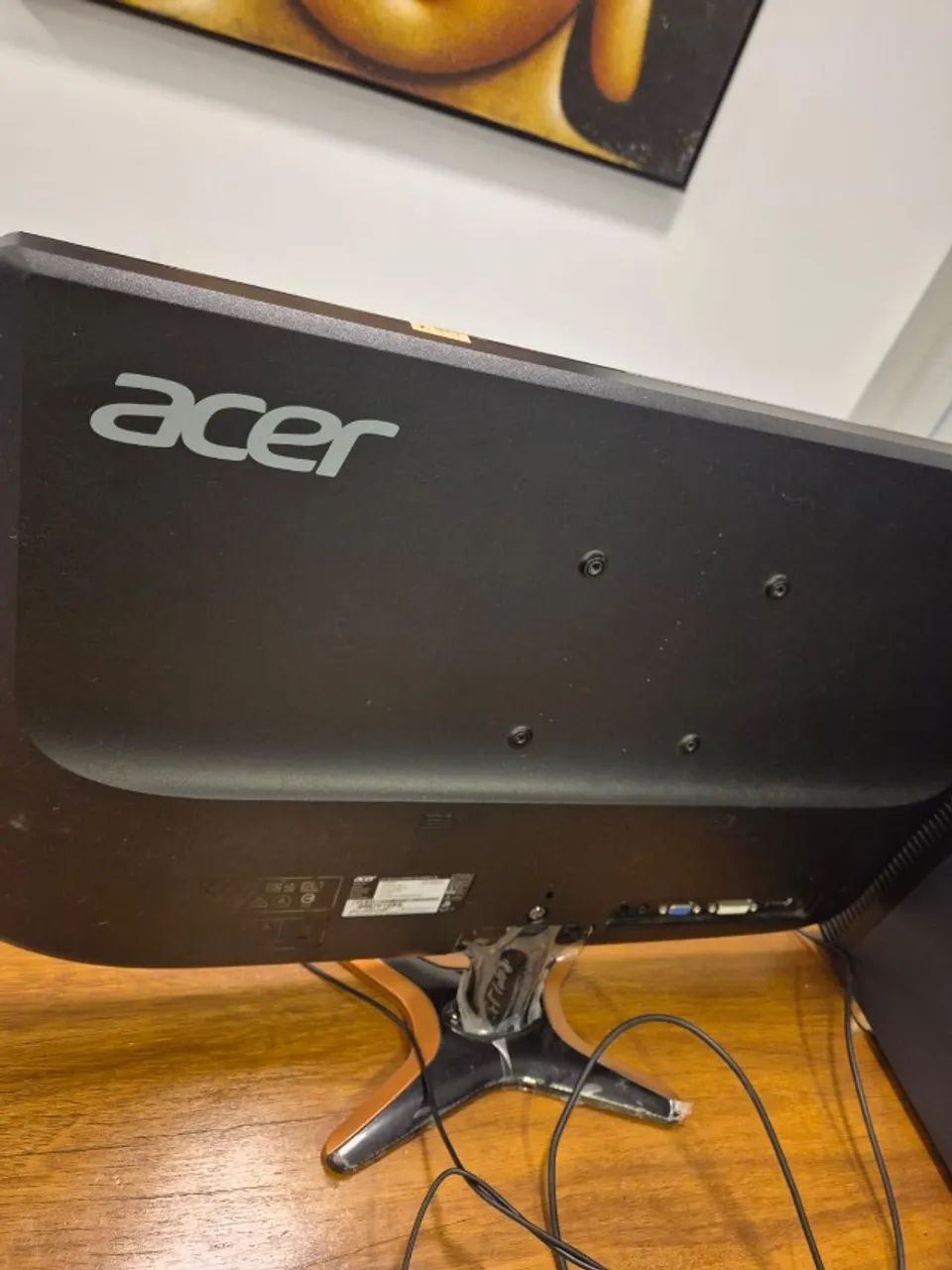  Monitor Accer 21 com teclado e mouse. - Foto 3