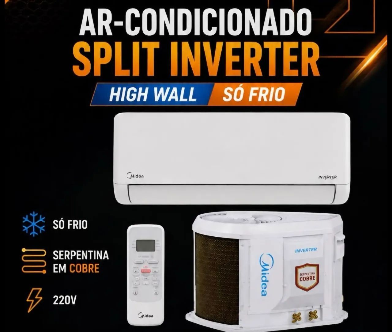 Ar condicionado split inverter midea  - Foto 4