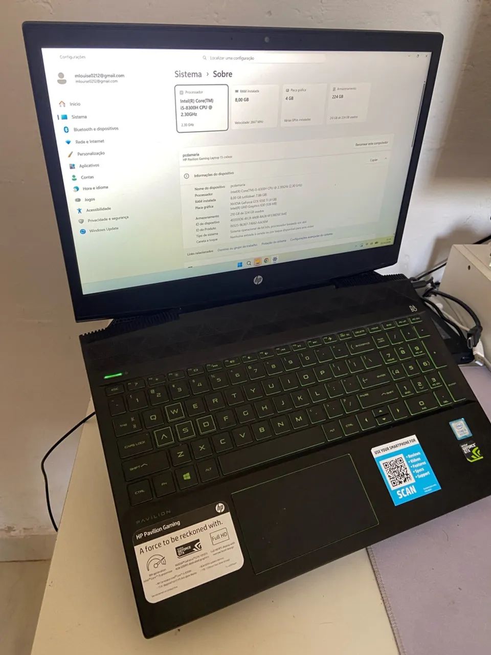 Notebook Gamer HP Pavilion - Foto 5