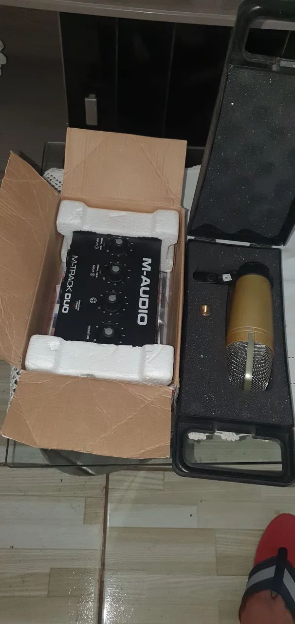 Kit Studio interface + Mic Condensador