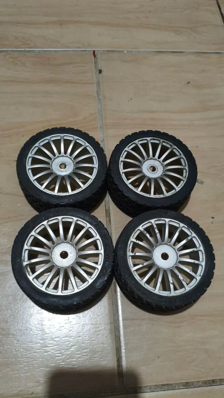 Rc Automodelo jogo de Rodas sextavado 17mm 1/8 1/7 