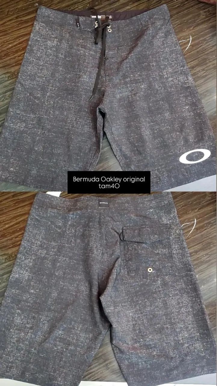 Lote de bermudas tam40 /42 Oakley e Hurley  - Foto 5