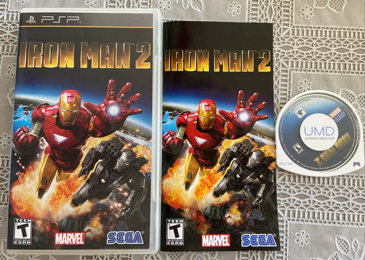 Jogo PSP - Iron Man 2