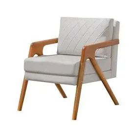 Poltrona Linho Pés de Madeira - (Promoção)!! - Foto 3