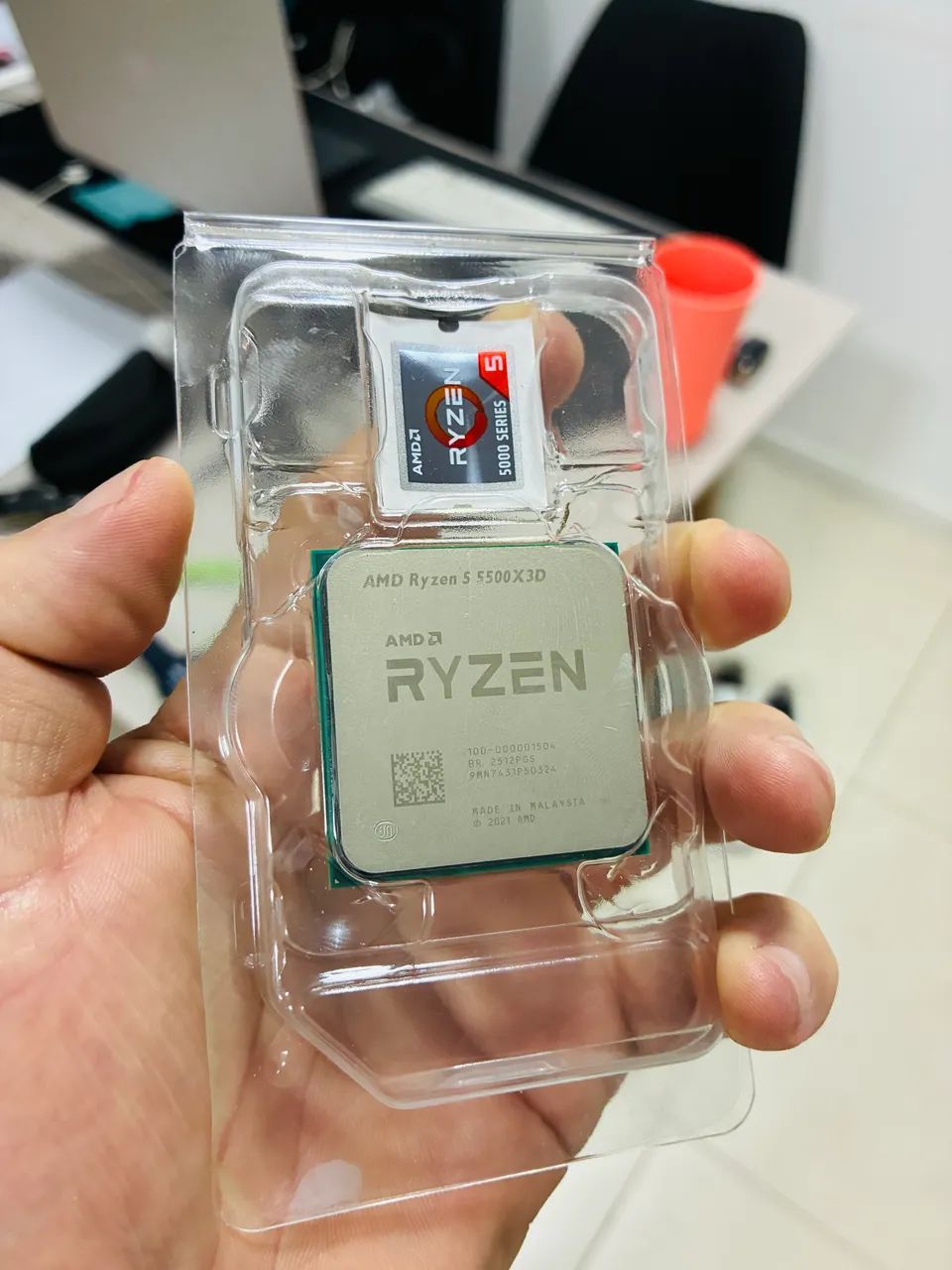 Kit AM4 Ryzen 5 5500X3D + Asus B550M-Plus Tuf Gaming
