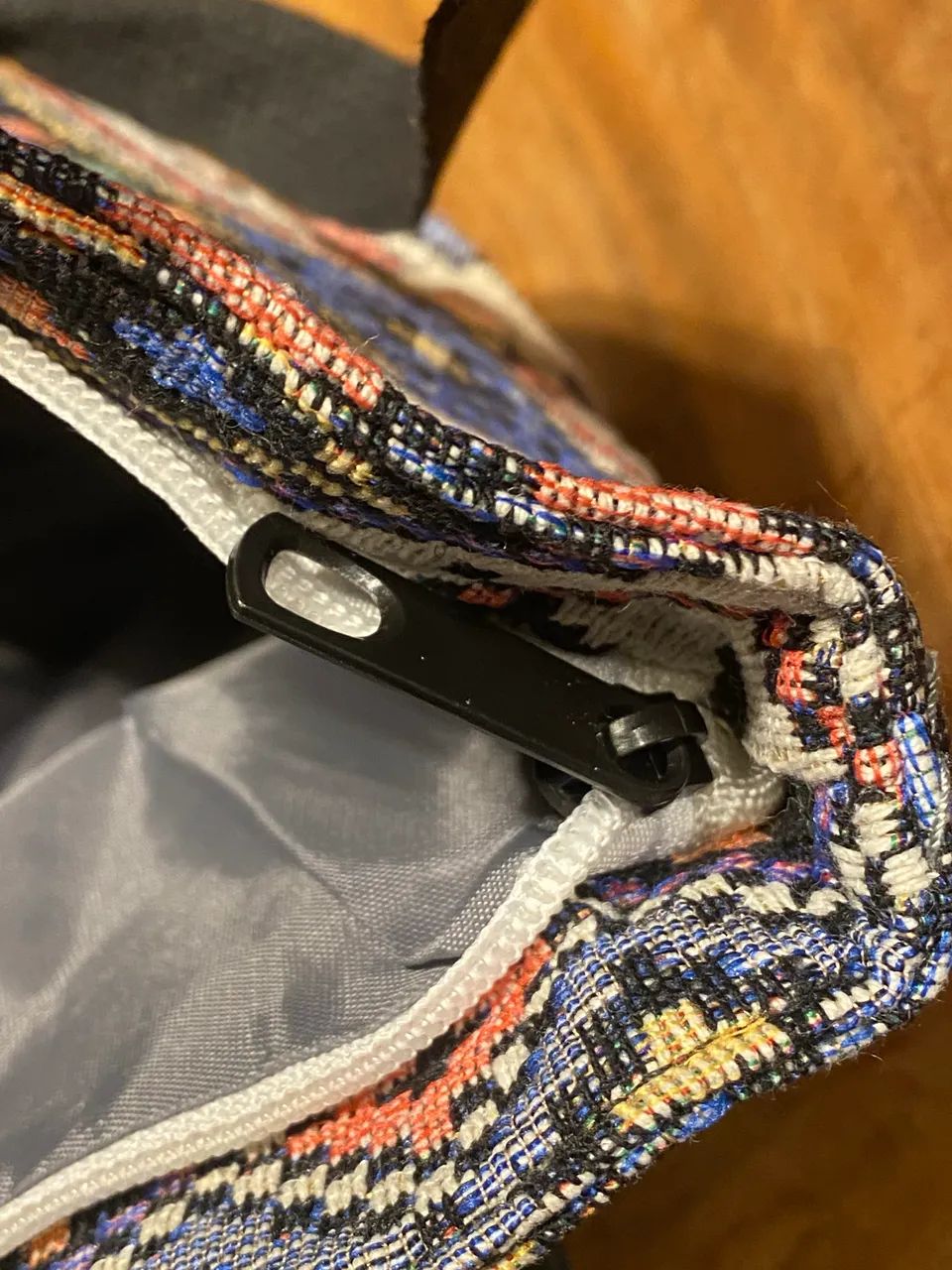 Bolsa Tote Bag Feminina Étnica Boho Estampada Com Zíper - Foto 5