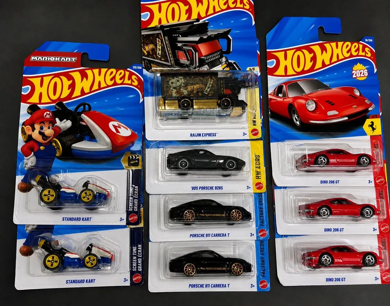 Hot Wheels lacrados 