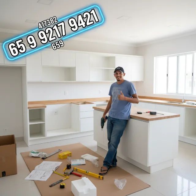 Montador de Móveis Faz Tudo Montagem e desmontagem Bom dia Boa Tarde Boa Noite