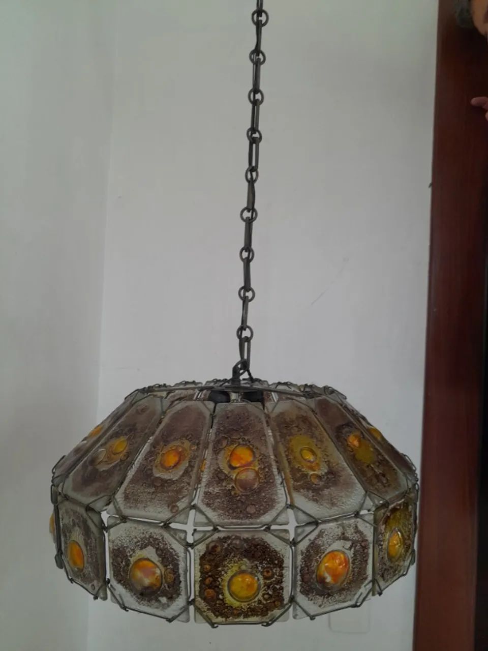 lustre de vidro