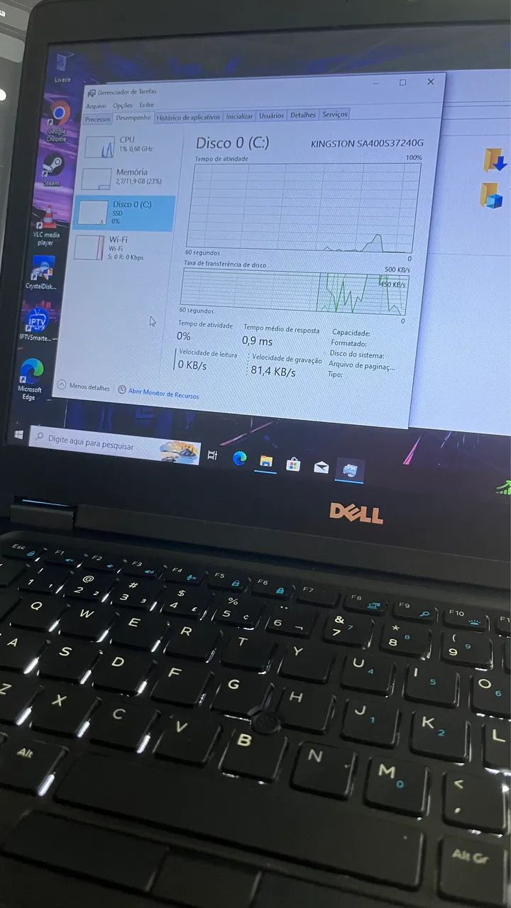 Notebook Dell latitude Core i5 7* 12GB DDR4 256GB Ssd (zero) - Foto 4