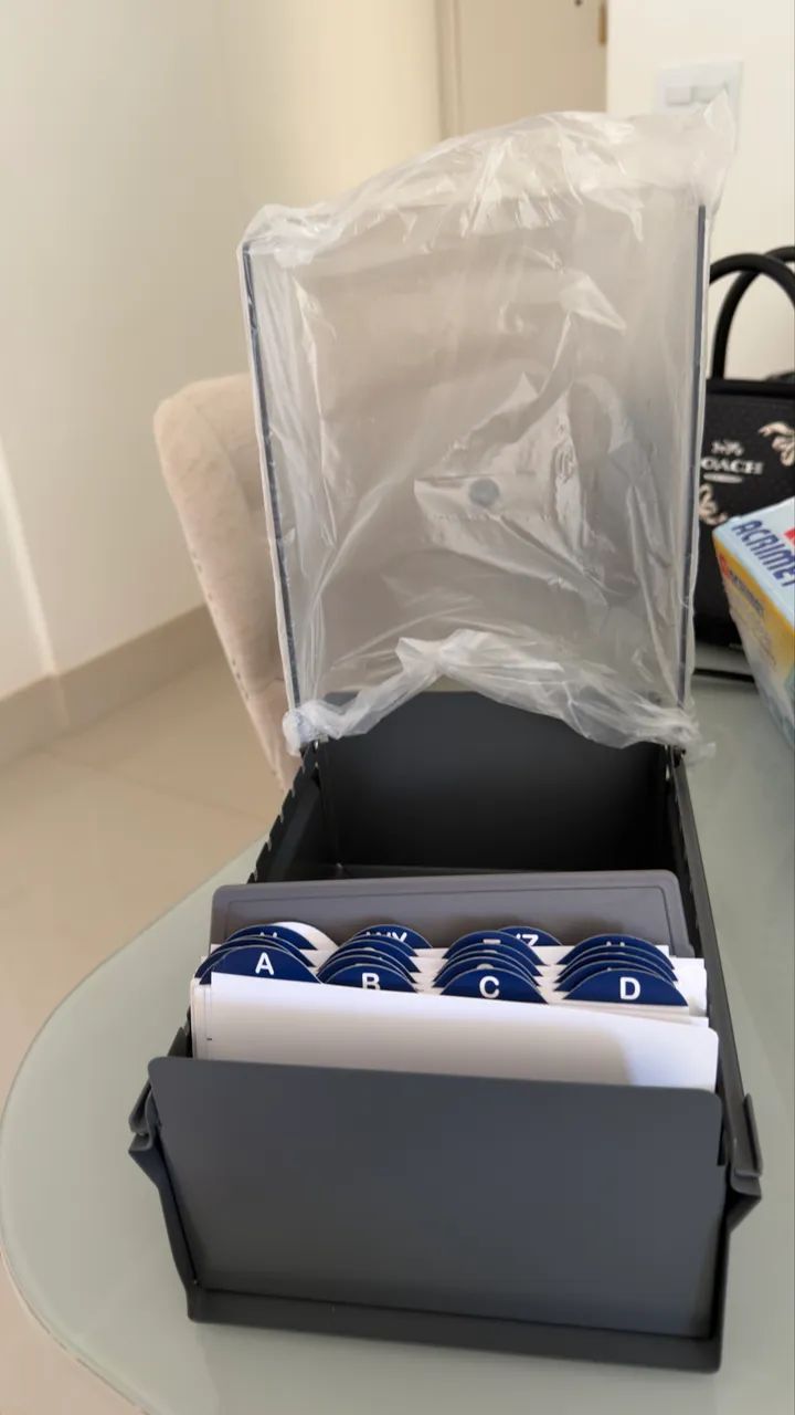 Fichário de mesa Acrimet - Foto 3