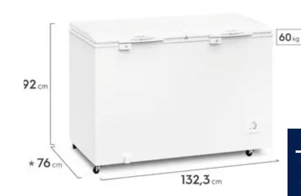 Freezer Eletrolux H440 127V Novo - Foto 5