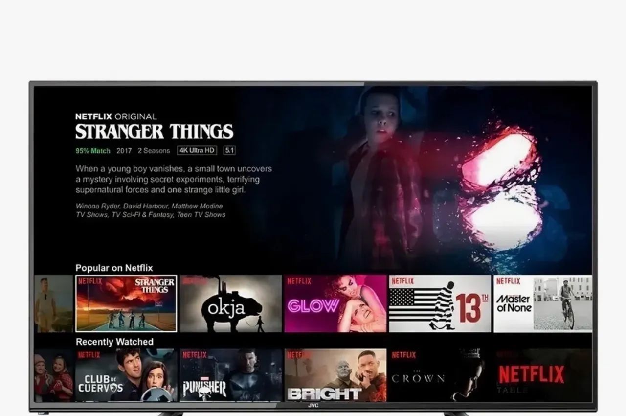 TV 58 polegadas 4k - SmartTV JVC