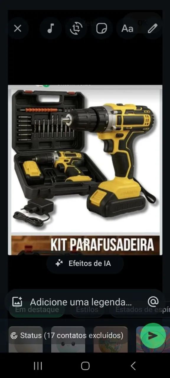 Kit Parafusadeira