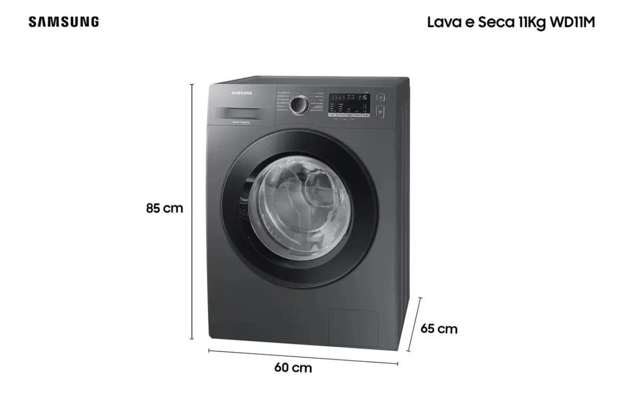 Lava E Seca Samsung Wd11m - Foto 3