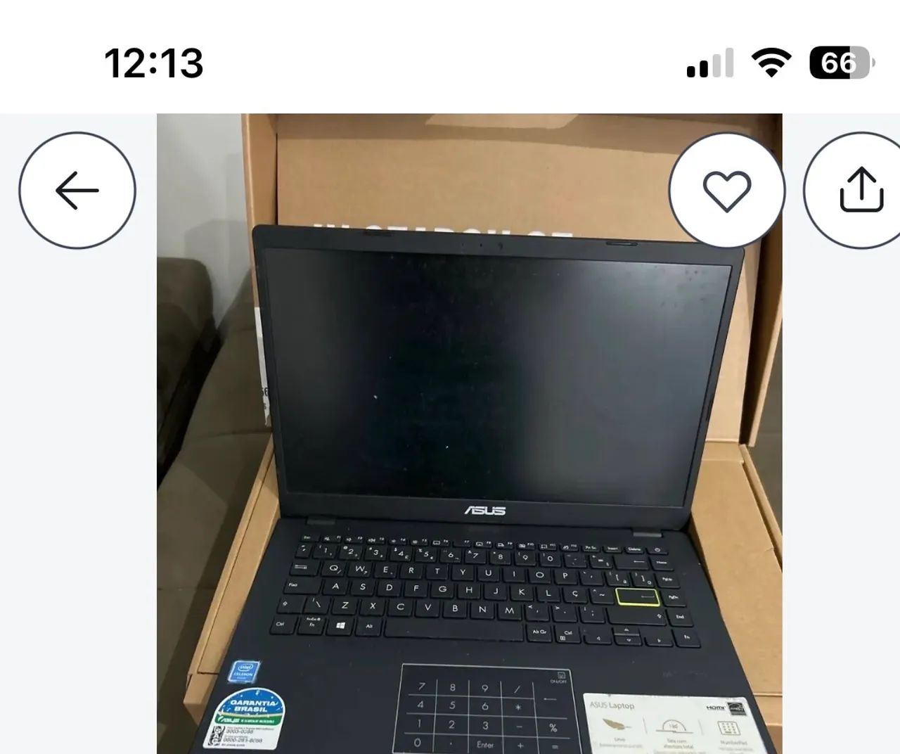 Notebook Asus