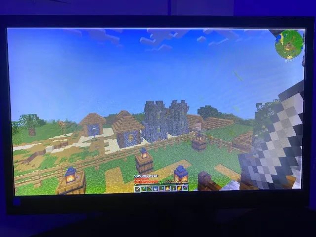 Monitor AOC 21.5" - Com defeito na tela - Foto 2