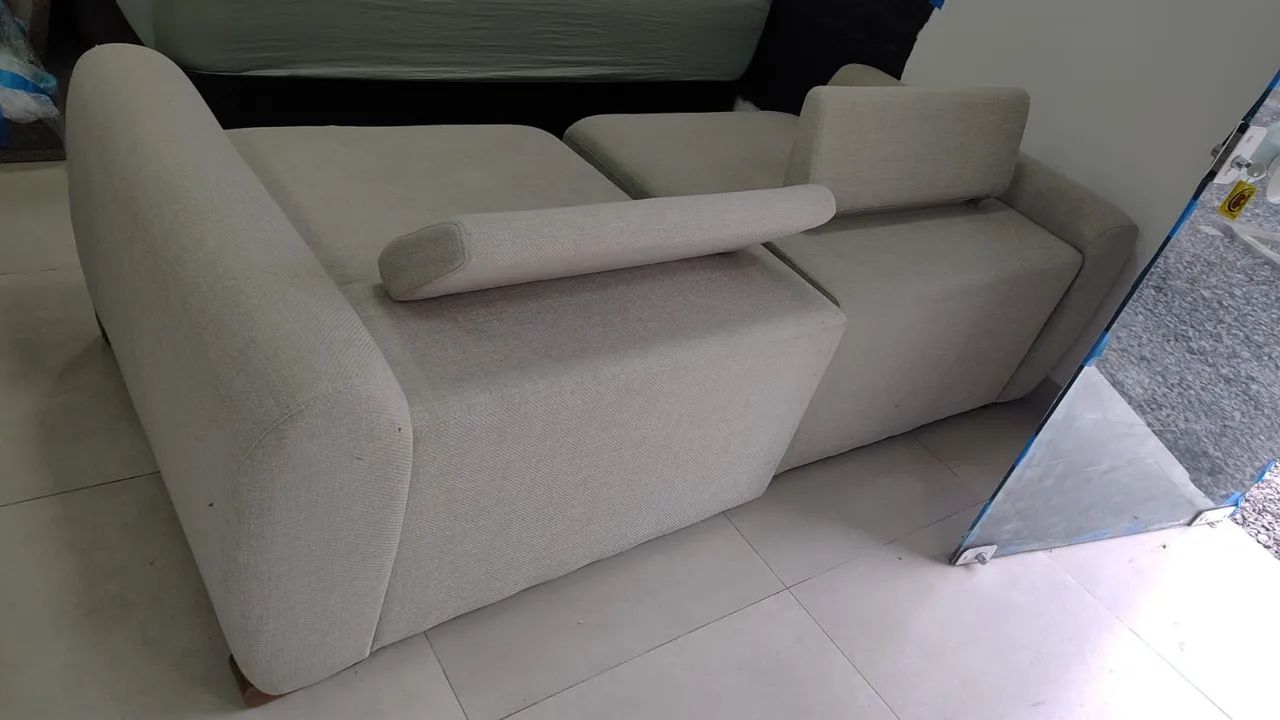 Sofa com encosto reclinável  - Foto 2