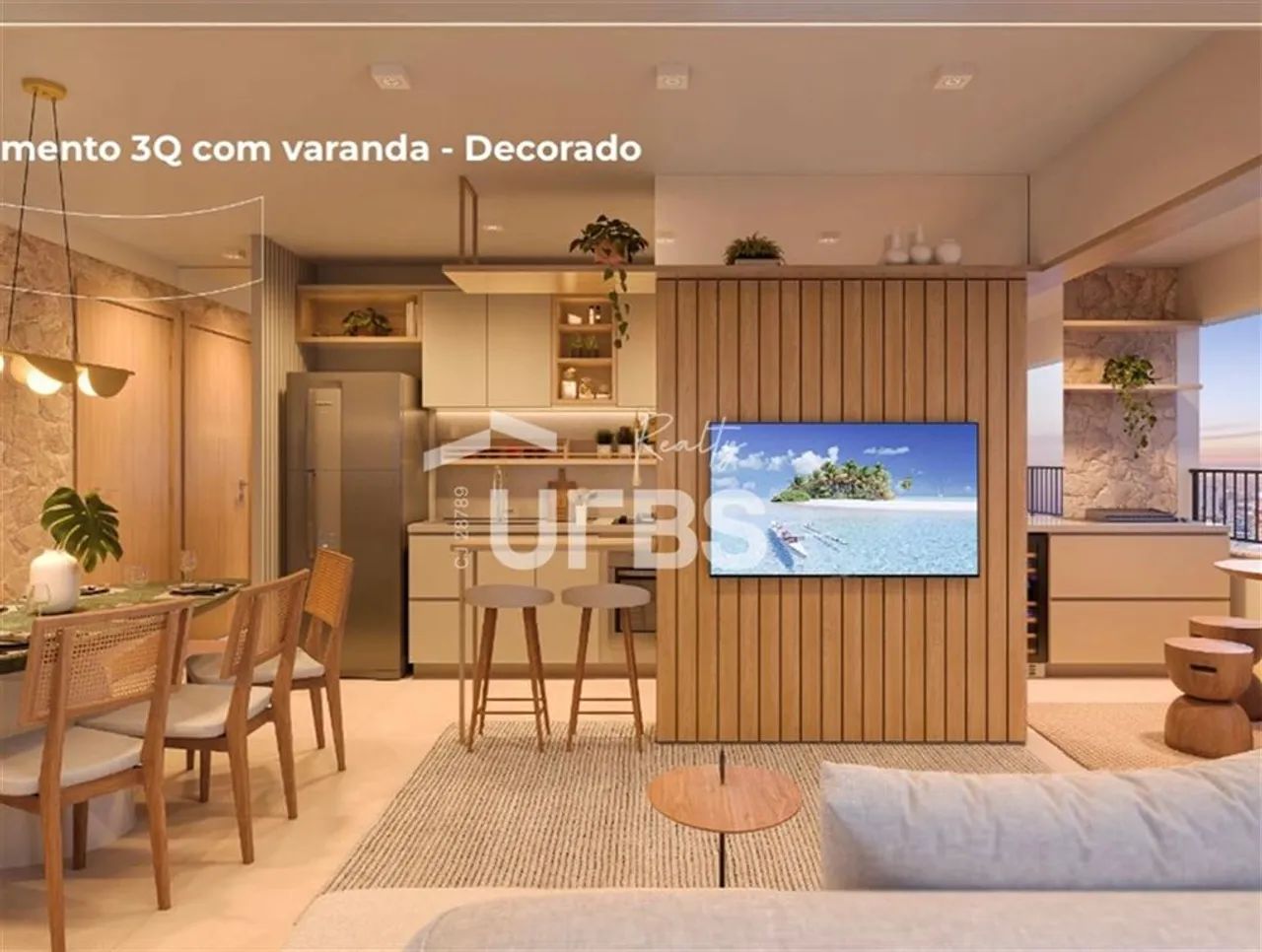 Level Home Resort - Apartamento 3 quartos, sendo 1 suíte - Foto 2