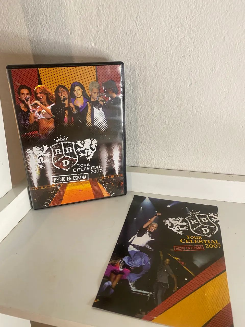 DVD RBD TOUR CELESTIAL HECHO EN ESPANA - Foto 2