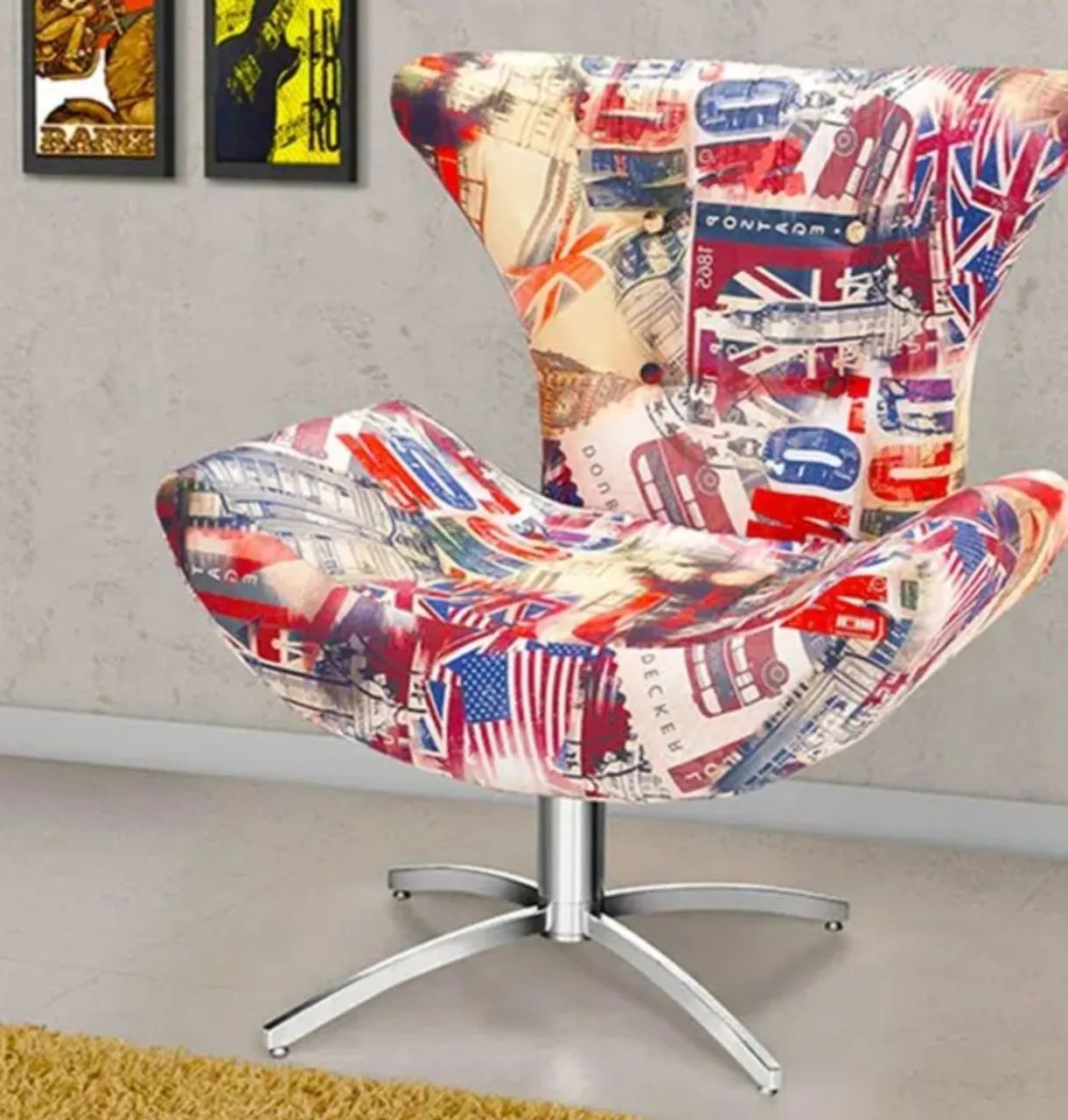 Kit de 2 Poltronas giratória. 