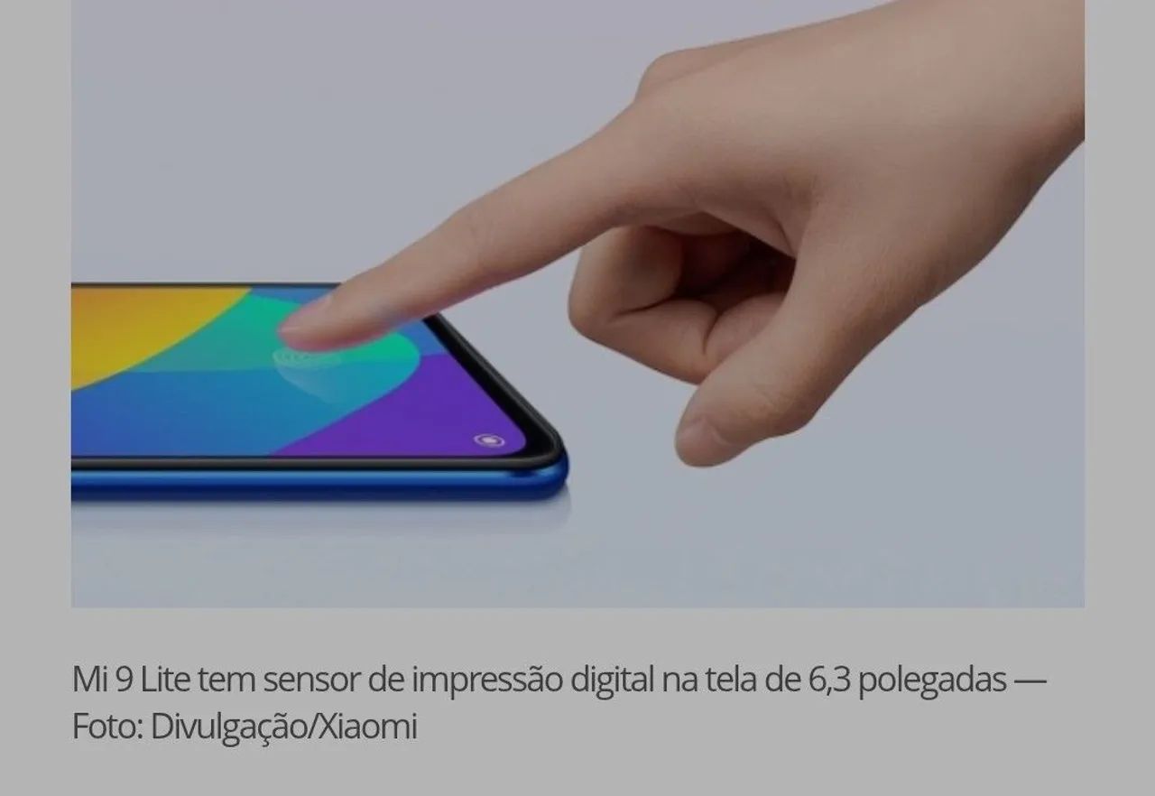 Xiaomi Mi 9  com biometria na tela ( Sete Lagoas) - Foto 4