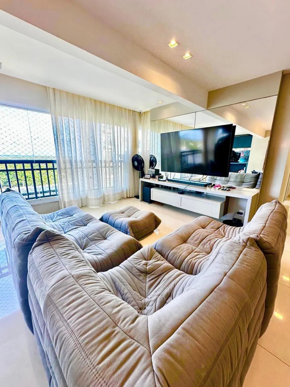 Apartamento de 101mts em Ponta Negra - Reformado e Mobiliado  - Foto 3