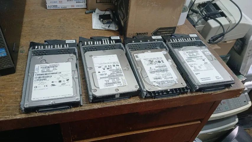 Lote de HD Antigo IBM SCSI - Foto 2