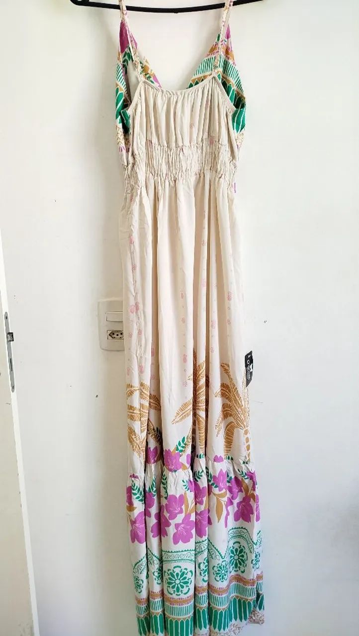 Vestido estampado (novo) - Foto 4