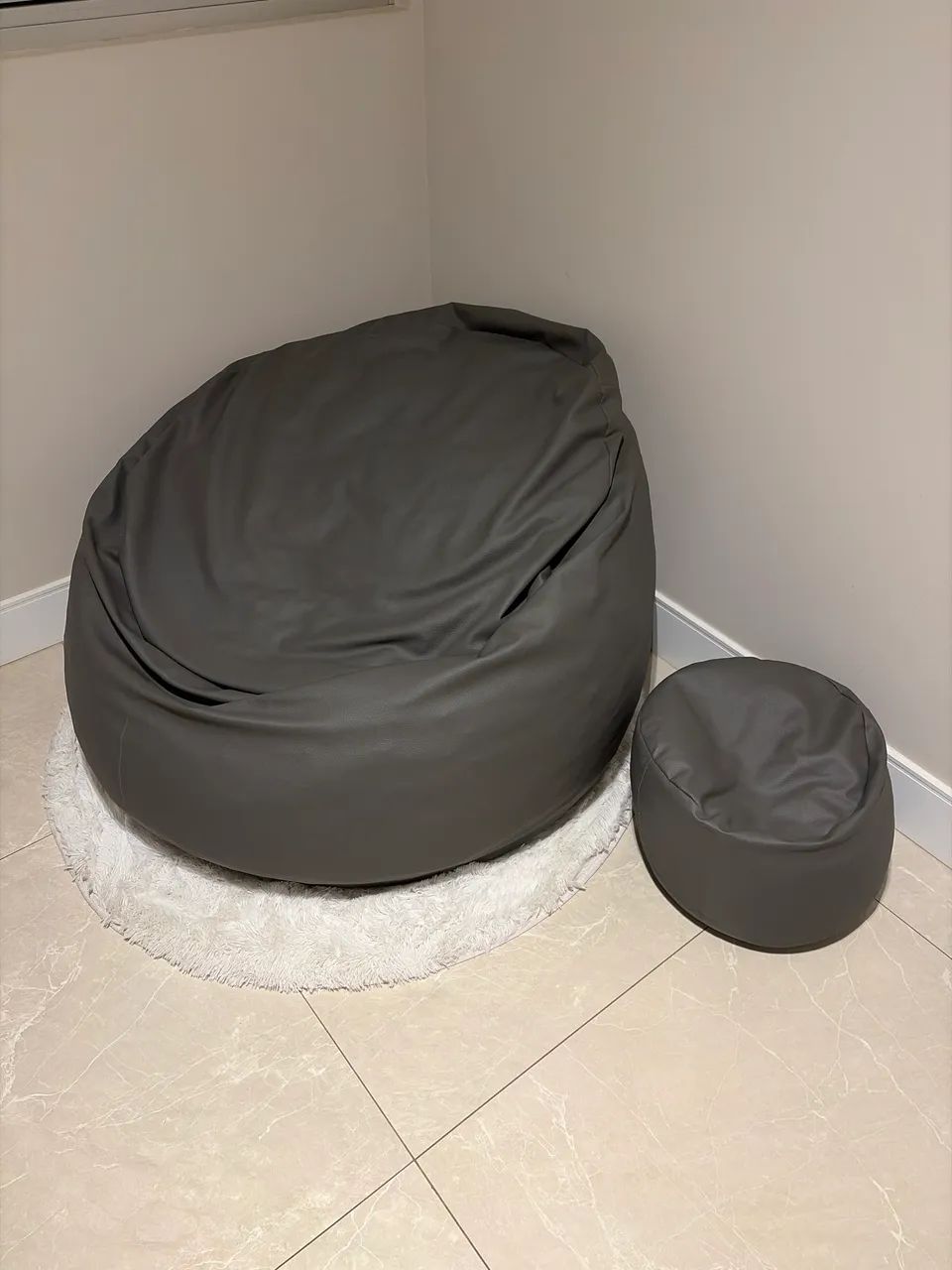 Puff Casal com enchimento 