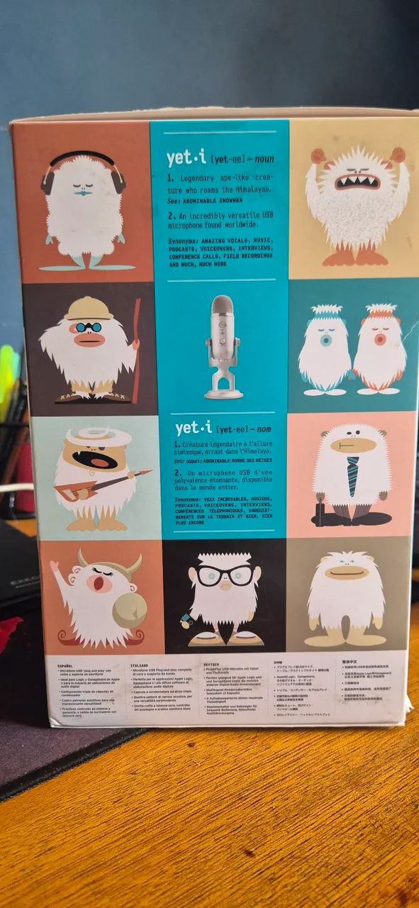 Microfone Comdensador YETI Logitech - Foto 4