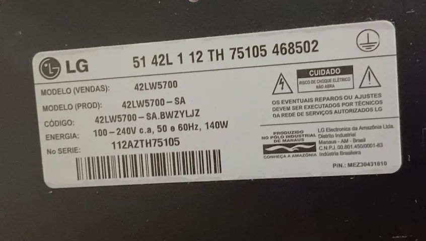TV LG 42 Full HD - Muito conservada  - Foto 4
