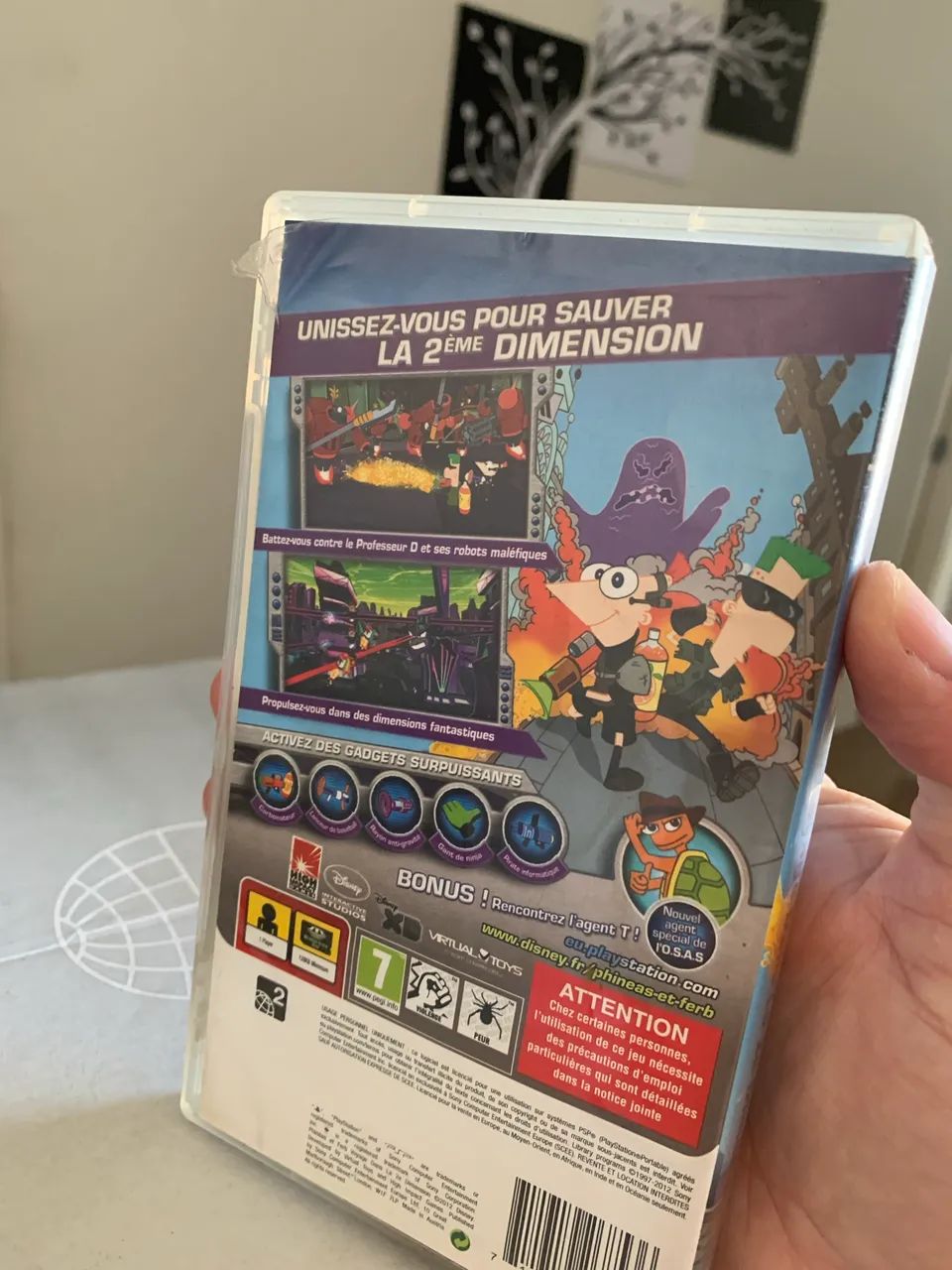 Phineas e Ferb - PSP - Foto 3