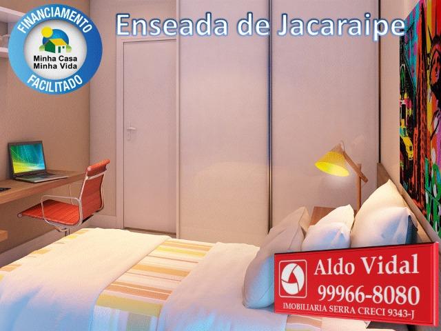 ARV34- Apê Novo em Jacaraipe, 2 quartos com suíte e varanda - Foto 9