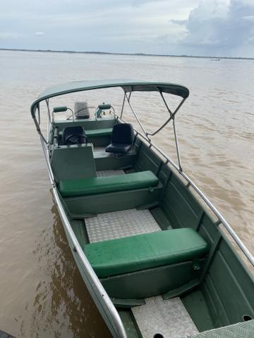 Lancha com motor 40hp - Foto 2