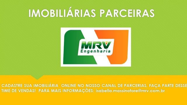 Cadastre sua imobiliária - Canal de parcerias: MRV Engenharia
