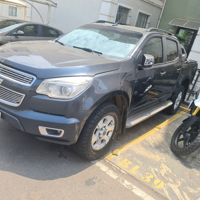 S10 LTZ ANO 2014 4X4 CINZA DIESEL A MAIS COMPLETA