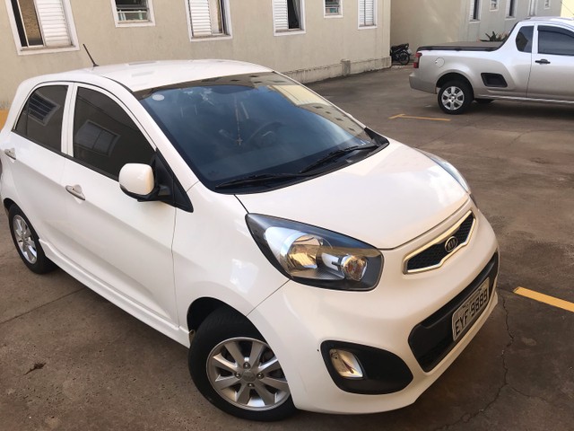 KIA PICANTO AUTOMÁTICO 2012 BRANCO FLEX