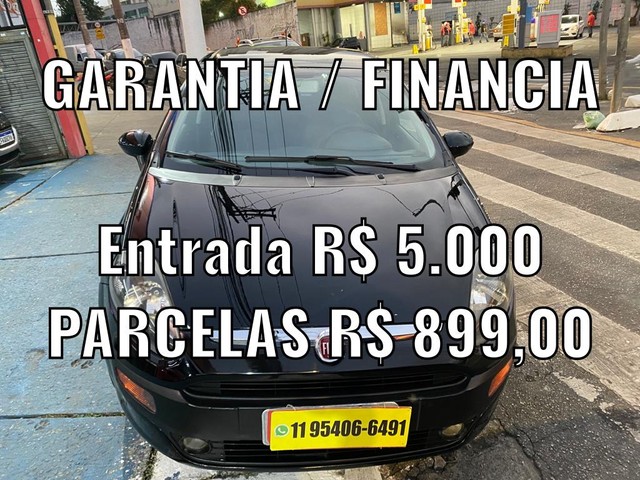 PUNTO 1.4, ENTRADA R$ 5.000 + PARCELAS R$ 899,00