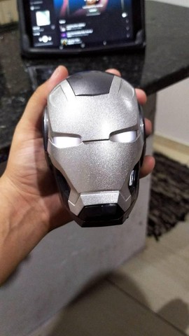 Caixa de som Bluetooth do Iron Man Marvel personalizado 5.1, rádio fm e msd - Foto 3