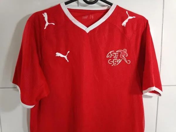 Camisa Suiça Home 2008 Tam M
