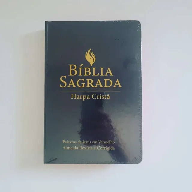 Combo 2 Bíblias Edição De Promessas Letra Grande Com Harpa Palavras De  Jesus Em Vermelho Revista