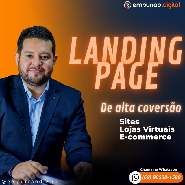  Tenha uma Landing page de alta conversão - Sites/E-commerce 