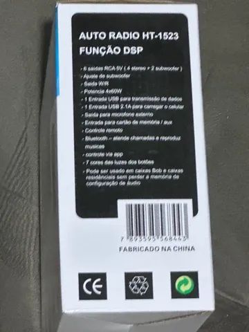 Auto rádio h-tech ht 1523 - Foto 4