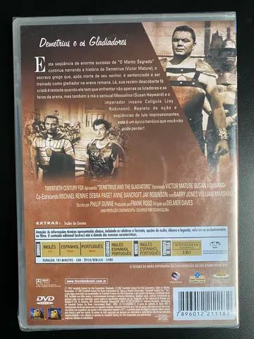 Dvd Demétrius e os Gladiadores  - Foto 2