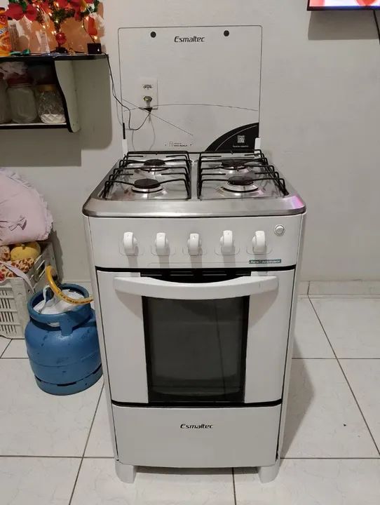 Fogão a Gás Esmaltec 4 Bocas com Forno - Foto 2